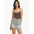 thumbnail image 2 of Women Sexy Square Neck Tank Top Summer Going Out Basic Cami Shirt, 2 of 6