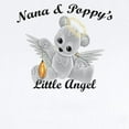 thumbnail image 2 of CafePress - Nana & Poppy's Angel Infant Bodysuit - Baby Light Bodysuit, Size Newborn - 24 Months, 2 of 4