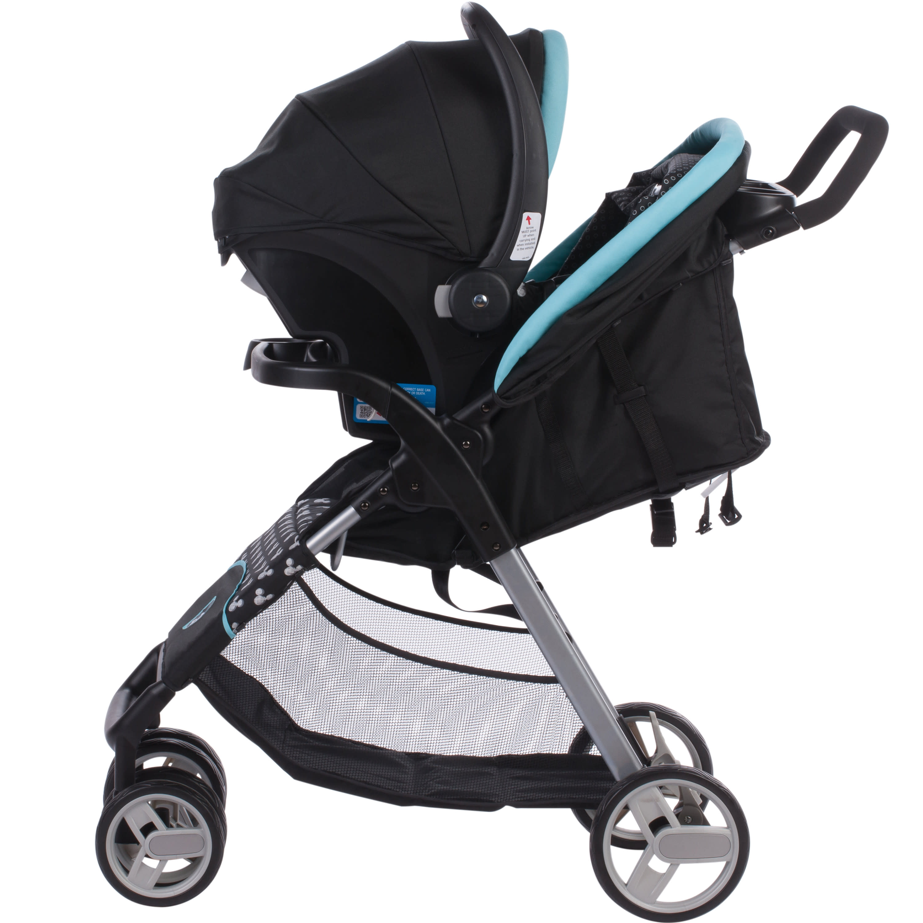 Disney Baby Mickey Mouse Simple Fold LX Travel System, Mickey Shadow - image 10 of 16