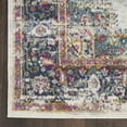 thumbnail image 4 of Nourison Passion Bordered Ivory Blue 2'2" x 10' Area Rug (2x10), 4 of 7