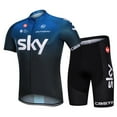 thumbnail image 1 of Men's Cycling Jersey Breathable Full-Zipper 3D-Padded Short Set, 1 of 6