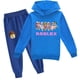 thumbnail image 4 of Roblox traje de ocio bidimensional periférico de animación de juego de dos piezas para niños y niñas, suéter y pantalones para niños, el mejor regalo, 4 of 4