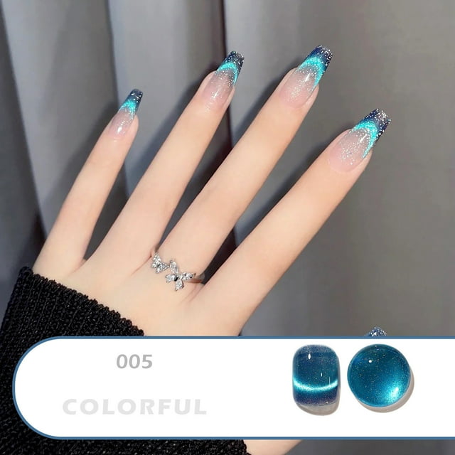 Gel de uñas transparente para esculpir uñas, para realzar uñas, Dreamy Dynamic - Gel de uñas ojo de gato, aceite e invierno, nuevo gel de fototerapia para uñas, 8 ml.