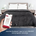 Sunbeam Connected WiFi Heated Blanket, WiFi Electric Blanket, Lofttec