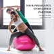 thumbnail image 4 of Anti-burst Yoga Ball 55cm/65cm/75cm Stability nce Ball Pilates Barre Physical Fitness Exercise Ball with Air Pump, 4 of 5