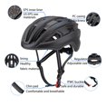 thumbnail image 1 of Casco de ciclismo para bicicleta casco eléctrico ajustable para patinete casco de seguridad en ciclismo a prueba de golpes para deportes de conducción al aire libre, 1 of 8