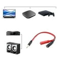 thumbnail image 4 of lanema 3.5MM Headsets Mic Converter Cable 20CM Flat Line for Seamlessly Connection, 4 of 9