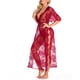 thumbnail image 1 of Conjunto de lencería Babydoll Dress Lace Porno Vestido largo Pijama Mujer Ropa de dormir Tmvgtek para mujer Rojo T L, 1 of 8