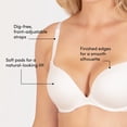 thumbnail image 3 of Fruit of The Loom Women's Everyday Cotton 3-Pack Push-Up Bra, 3 of 4