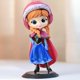 thumbnail image 4 of Disney Anime princesa Ariel Rapunzel Cenicienta sirena Anna Elsa Bella Sofía Blancanieves figuras de acción de juguete niñas muñeca, 4 of 5