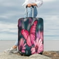 thumbnail image 7 of Honeii pink butterfly Elastic Luggage Cover, featuring double-sided printing, is the ideal companion for travel, business trips, and daily use(not included suitcase )-Medium, 7 of 7