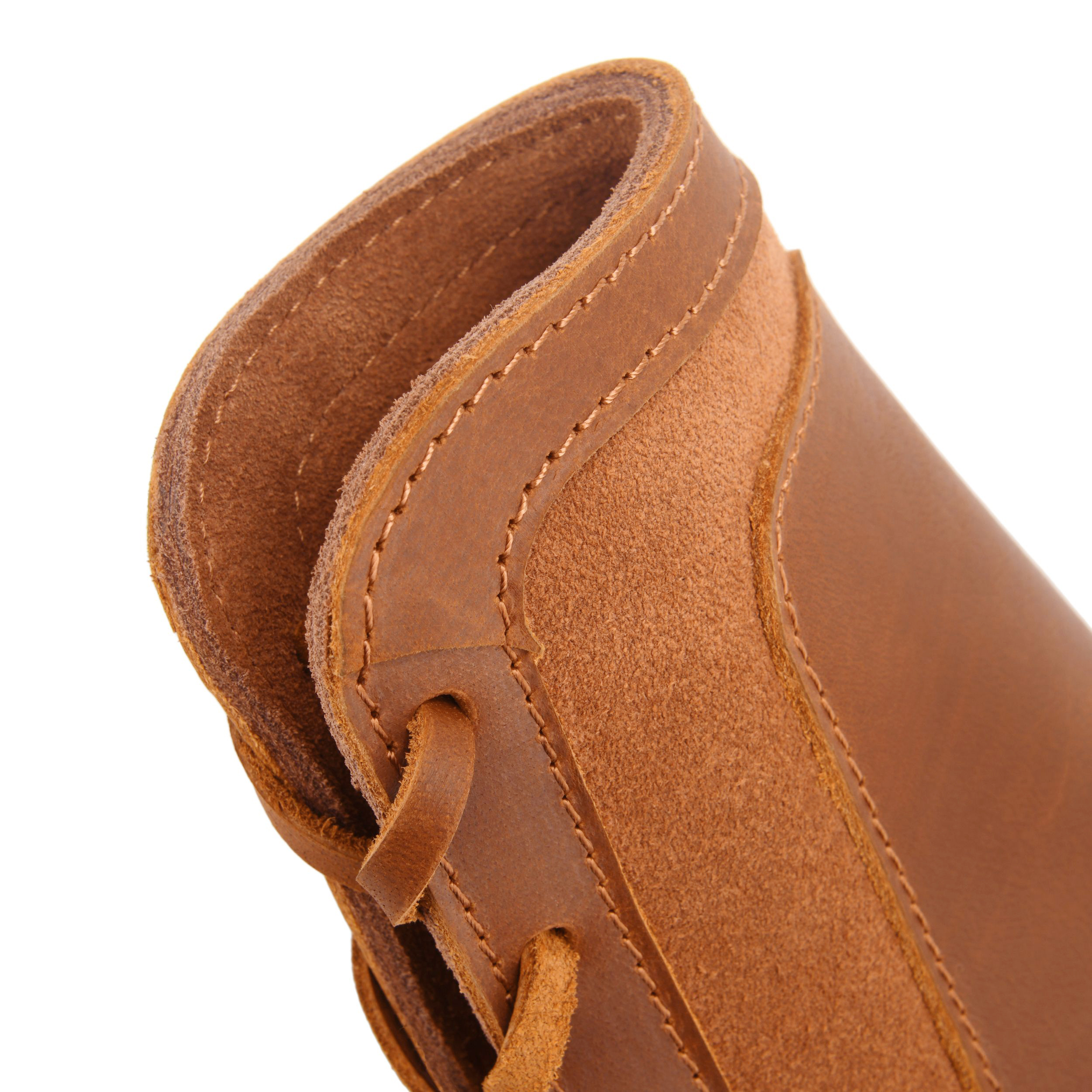 WAYNE'S DOG Leather Rifle Cheek Rest Pad Buttstock Gun Cover .357 .30/30 Hunting Shooting