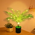 thumbnail image 5 of LED Twig Light under $5! Yannianjz LED Twig Lights for Potted Plants, USB Powered Simulation Plant Night Light, Holiday Decoration Tree Lights, Realistic Artificial Plant with Lighting, 5 of 6