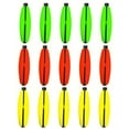 thumbnail image 6 of 15pcs Fishing Foam Bobbers Peg Float Fishing Corks Slip Bobbers 1.5/2/2.5/3in Float Fishing Tackle, 6 of 8