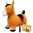 thumbnail image 1 of HHHC Bouncy Horse Hopper Plush Inflatable Bouncing Animal Hopper with Pump Outdoor Indoor Ride On Hopping Toys Gift for Kids Toddler, 1 of 6