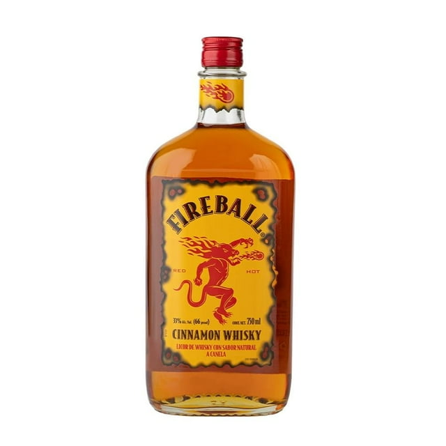 Licor de Whisky Fireball sabor canela 750 ml