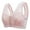 z2-Pink, variant on Ahdbta Daisy Front Snap Bras For Older Women Wirefree Front Button Closure Full Coverage Everyday Bra Comfortable Easy Close Sports Bras