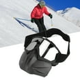 thumbnail image 4 of Gafas de sol de motocross ANGGREK Gafas de moto Hombres Mujeres A prueba de viento Negro mate, 4 of 8
