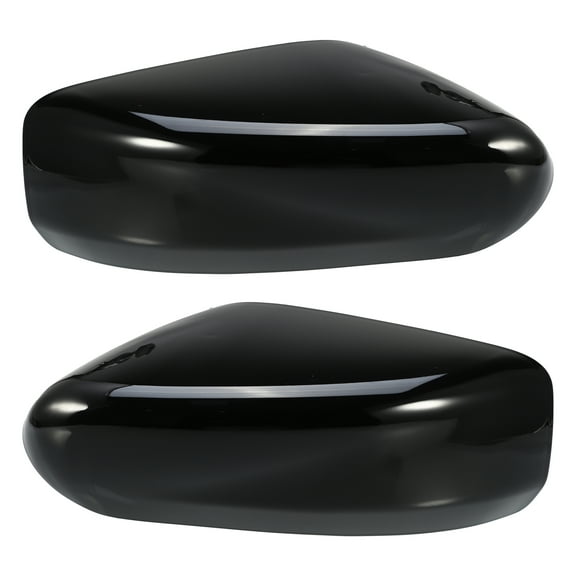 1 Pair Left Right Rearview Mirror Cover for Nissan Altima 2013-2018 No.963743TH0A/963733TH0A Gloss Black