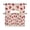 Pink, variant on Red Strawberry Kitchen Curtains Set for Windows 3 Piece Cafe Curtains 24 Inch Length Swag Curtains Valances and Tier Set Elegant Farmhouse Fruits Drapes for Bedroom Bathroom Living Room