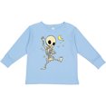thumbnail image 3 of Inktastic Cute Dancing Skeleton Boys or Girls Long Sleeve Toddler T-Shirt, 3 of 5