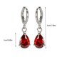 thumbnail image 2 of Pendientes para mujer, regalos para mujer, moda para damas, pendientes de gota de agua con diamantes de colores, joyería para damas., 2 of 2