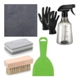thumbnail image 1 of Kit de Limpieza de Lápidas de 6 Piezas para la Limpieza de Tumbas. Incluye un Paño de Microfibra y una Botella con Pulverizador., 1 of 5