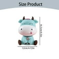 thumbnail image 3 of LYINGF Piggy Bank Large Cow for Boys Girls Coin Bank for Boys Girls Kids Cute Cow Piggy Bank Big Eyes for Children's Birthday Gifts, 3 of 9
