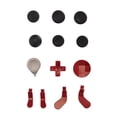 thumbnail image 3 of Replacement Thumbsticks Kit Sensitive Magnetic Metal Thumbsticks for Xbox One Elite Series 2 Red, 3 of 5