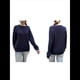 thumbnail image 3 of Suéteres de Cuello Redondo para Mujer, de Punto , Suaves, Informales, Modernos, Clásicos, de Larga, para Otoño. Azul Marino M, 3 of 7