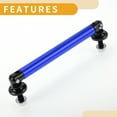 thumbnail image 6 of Unique Bargains 2pcs 100mm/3.94in Adjustable Front Bumper Lip Splitter Strut Support Bars Bule, 6 of 6