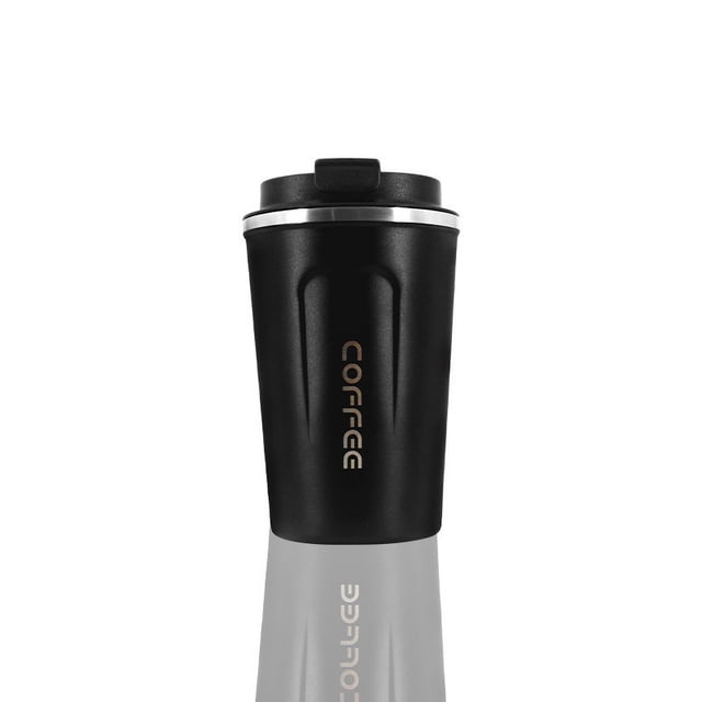Taza térmica de café de estilo europeo, taza portátil de mano, taza pequeña de acero inoxidable 304 para parejas, taza de regalo para automóvil