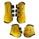 thumbnail image 4 of 4x botas de caballo, protector ligero de patas traseras delanteras para principiantes en deportes de salto Amarillo y M, 4 of 8