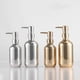 thumbnail image 2 of Botella de desinfectante de jabón con baño de plata de 300 ml a 500 ml, dispensador de jabón de gel de ducha y champú rellenable para accesorios de baño y cocina, 2 of 6
