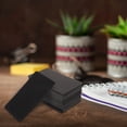 thumbnail image 1 of OUNONA 100Pcs Black Blank Note Cards Sturdy Paper for Writing DIY Craft and Custom Designs, 1 of 8
