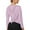 Purple, variant on Alove Women Athletic Top Workout Long Sleeve Yoga Shirts UV Sun Protection