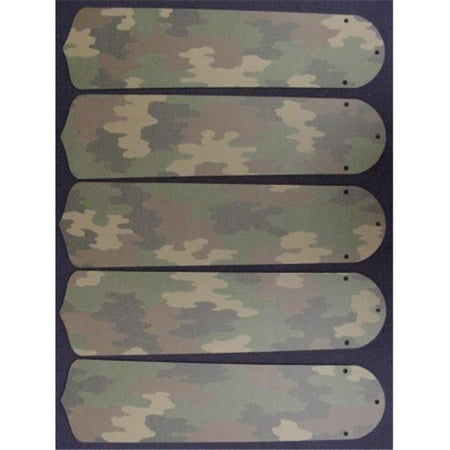 

Camoflauge Green 52 in. Ceiling Fan Blades Only