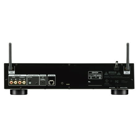 Denon Electronics - Network Streaming Media Player with Bluetooth, WiFi and HEOS Technology - Black