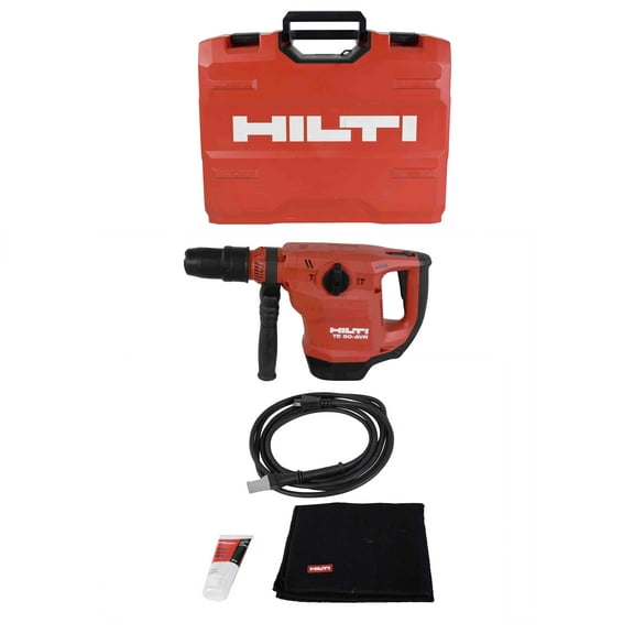 Hilti TE50 AVR 1050W, 120V, 10A Corded Hammer Drill, 450 RPM, 1 for Concrete and Masonry