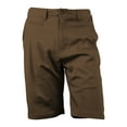 thumbnail image 4 of Ma Croix Mens Essential Chino Stretch Oxford Summer Flat Front Dress Shorts, 4 of 5