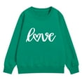thumbnail image 5 of Youth Girls Half Zip Sweatshirt - Fleece Quarter Zip Pullover with Thumb Hole for Casual Active School Wear, 5 of 7