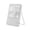 White, variant on THOPBPRK Thin Desktop Square Fan with Integrated Handle Portable Personal Solution for Home Study Table and Outdoor Picnic Summer Device, White
