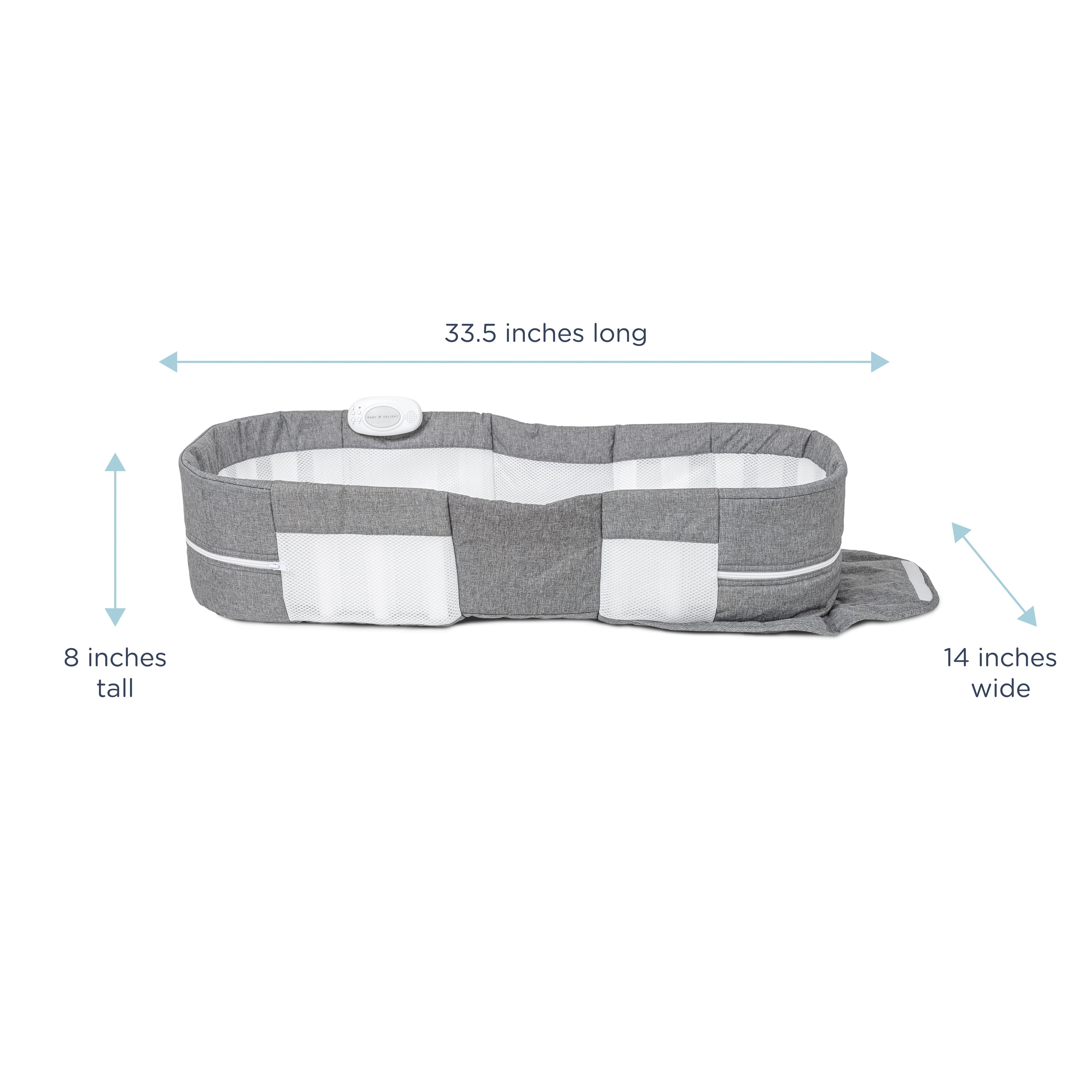 Baby Delight Snuggle Nest Harmony Infant Portable Lounger