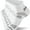 White, variant on Men's Athletic Socks Cotton Low Cut Cushion Running Ankle Socks, 5 Pairs, Sizes 8-12