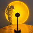 thumbnail image 1 of FYBTO Sunset Lamp, Sunset Projection Lamp 180 Degree Rotation Rainbow Projection Lamp, Night Light Projector Led Lamp for Photography, Selfie, Tiktok, Living Room for Home Party, 1 of 5