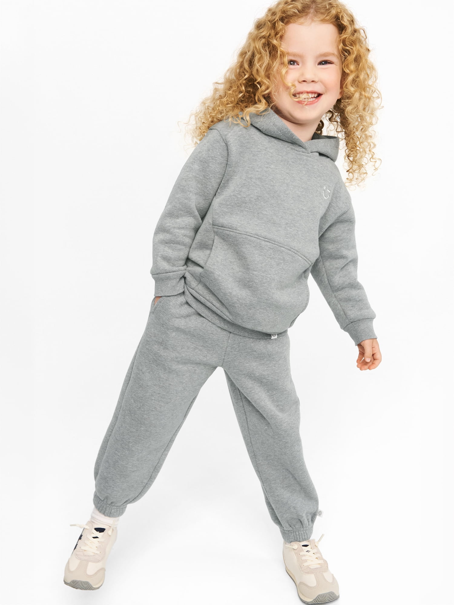 Color Mix by Garanimals Baby & Toddler Fleece Sweatpants, Sizes 0–6T