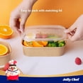 thumbnail image 5 of YANTONG 50 Pack Paper Food Containers with Lids, 19 oz Disposable Meal Prep Containers, Rectangular Paper Bowls with Lids for Thanksgiving, Christmas, Parties, 5 of 5