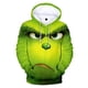 thumbnail image 2 of Suéter Grinch del monstruo verde de Disney para hombre y mujer, suéter navideño estampado con capucha, disfraces de Halloween para regalos de novia, 2 of 4
