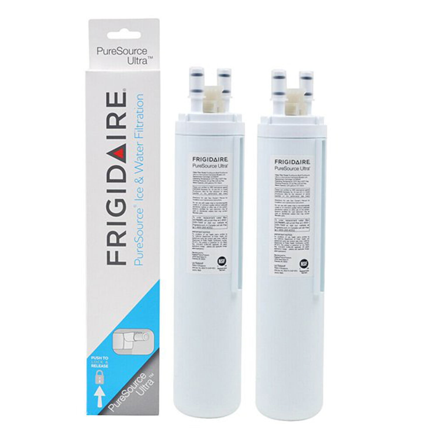 White for Puresource Ice & Water Filtration NEW Frigidaire ULTRAWF Filter 