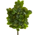 thumbnail image 3 of Nearly Natural 6ft. Rubber Leaf Artificial Tree (Real Touch), Green, 3 of 4
